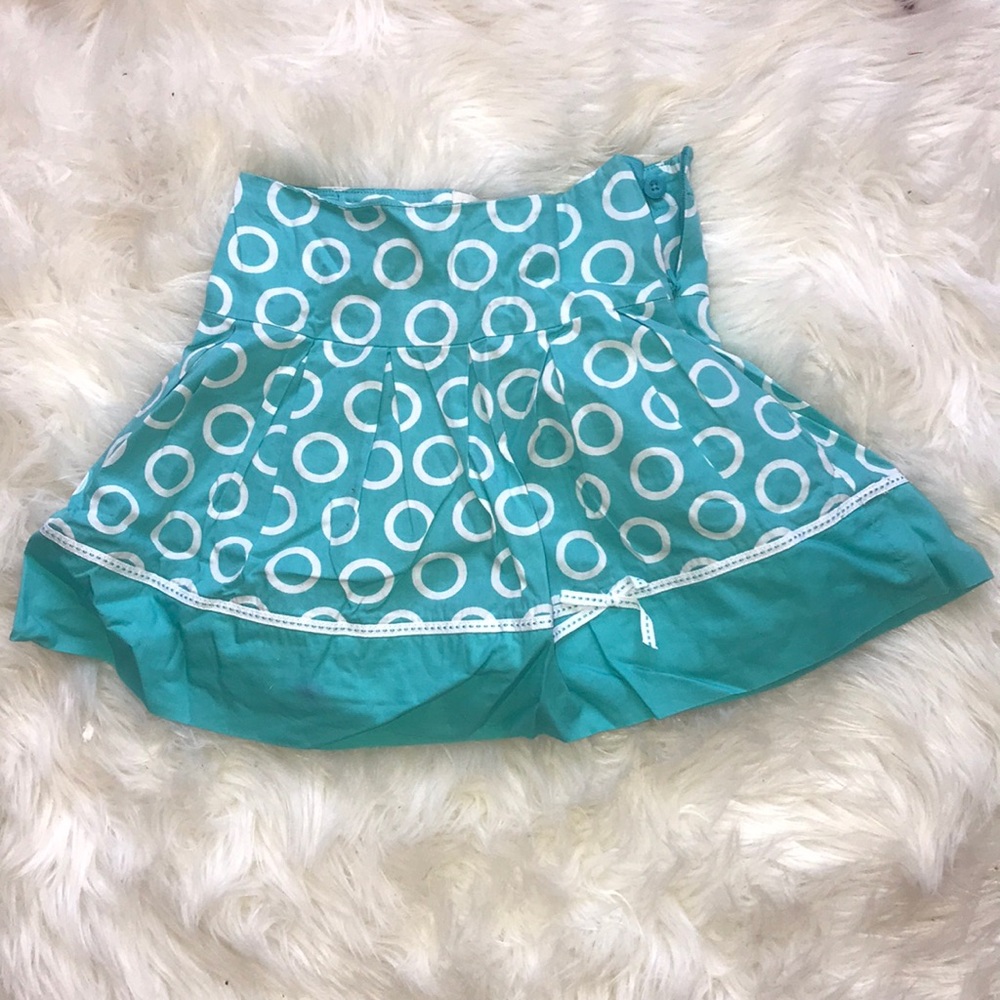 The children’s place blue circle skirt
